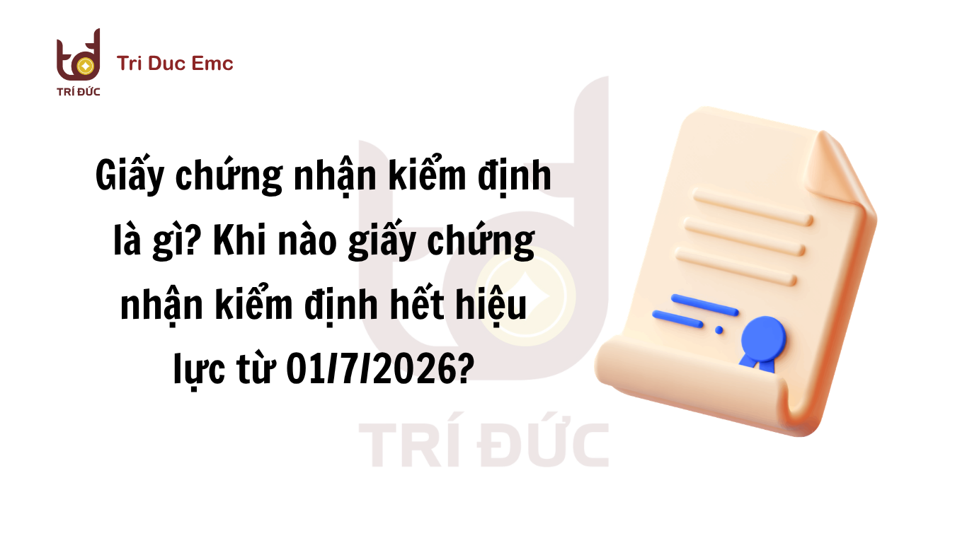 Giấy chứng nhận kiểm định xe cơ giới năm 2026