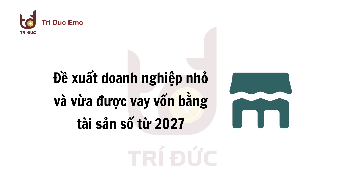 Doanh nghiệp nhỏ và vừa được đề xuất vay vốn bằng tài sản số theo dự thảo luật mới năm 2027