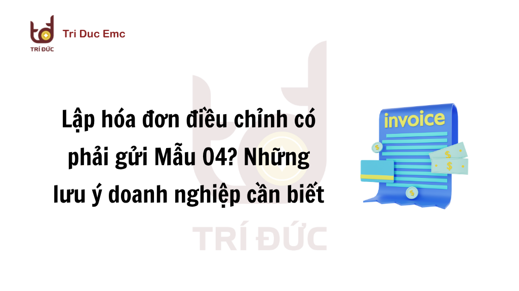 Hóa đơn điều chỉnh Mẫu 04